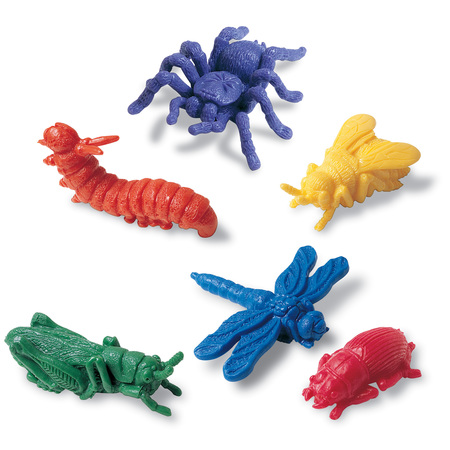 LEARNING RESOURCES Backyard Bugs™ Counters Set, 72 Pieces 0457
